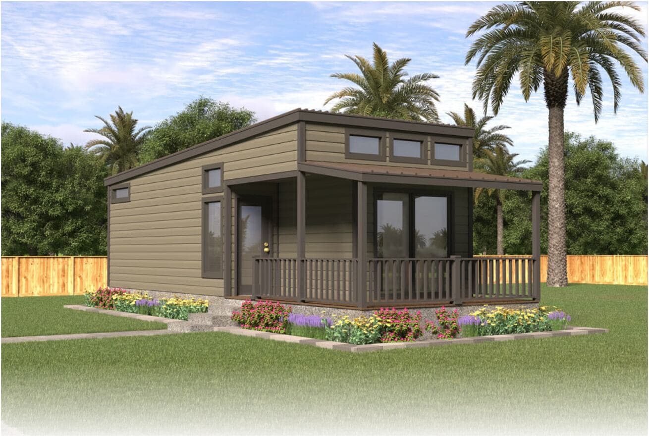 Cottonwood 14361h hero, elevation, and exterior home features