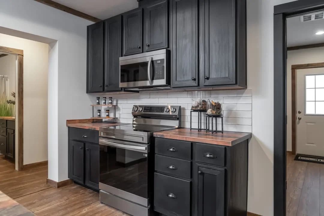 The mill house kitchen home features