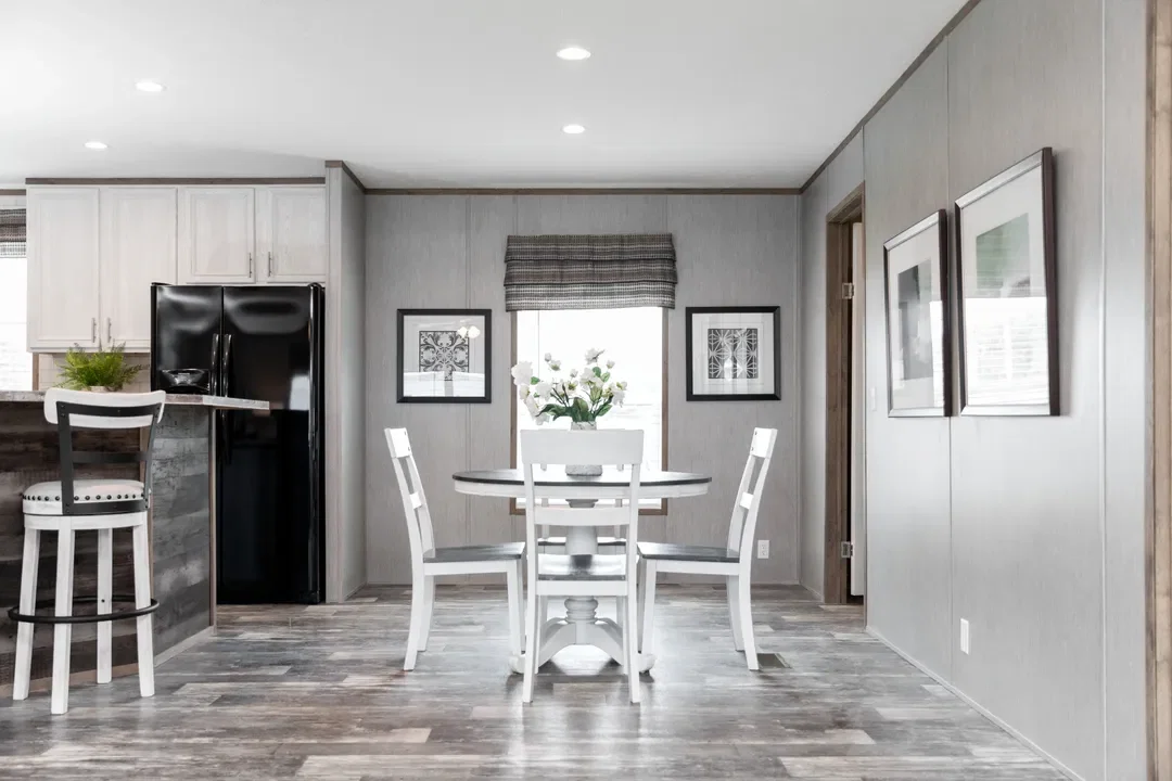 The morris interior home features
