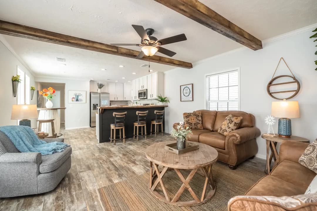 The mercer interior home features
