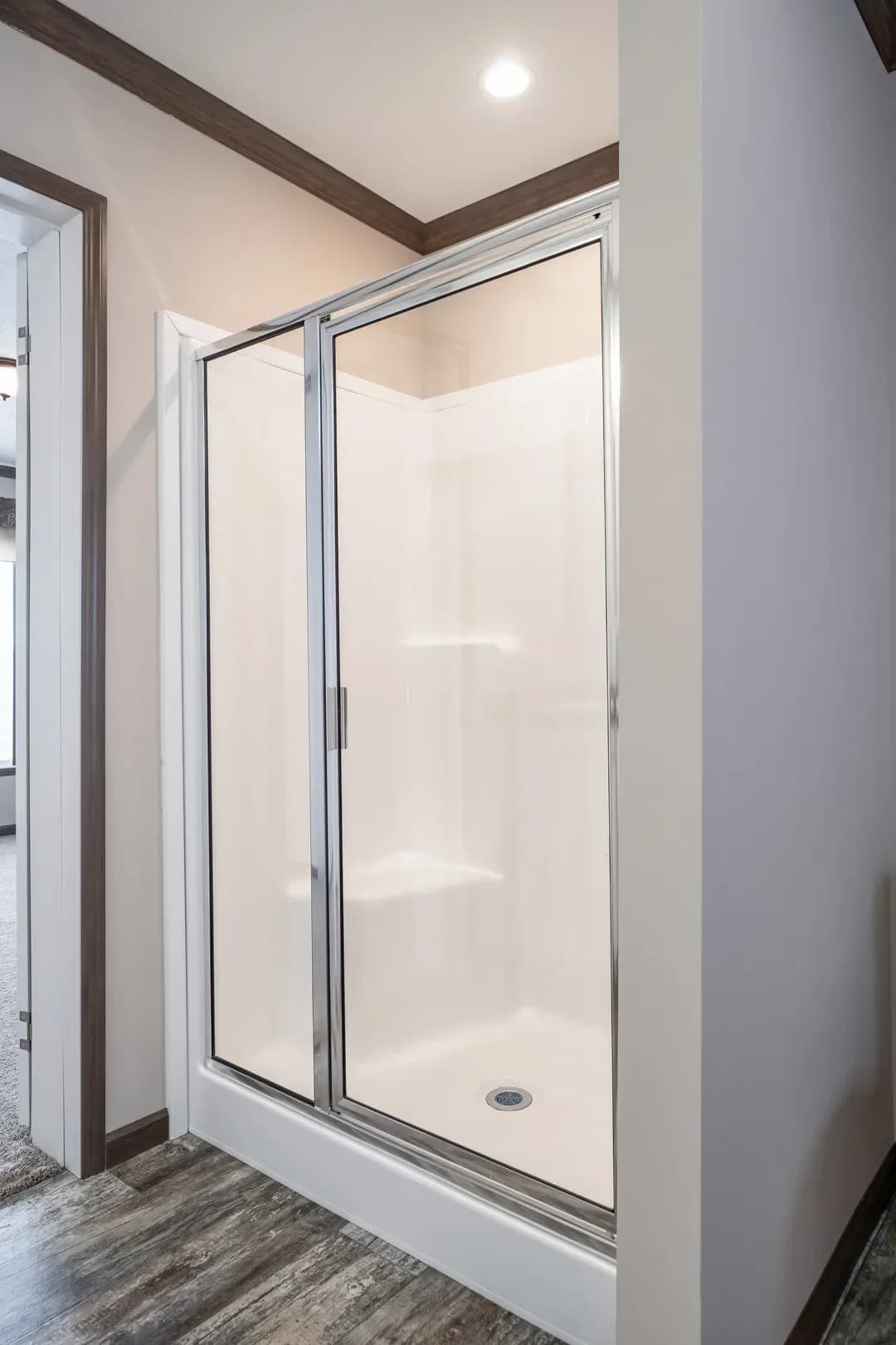 The stark bathroom home features