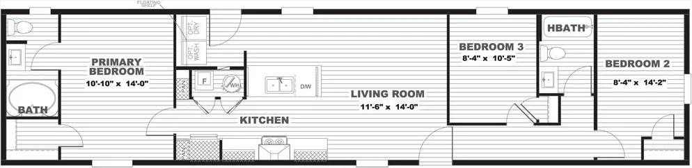 Magellan floor plan home features