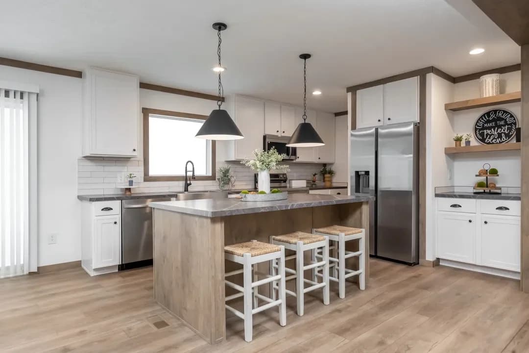 The lizzie kitchen home features