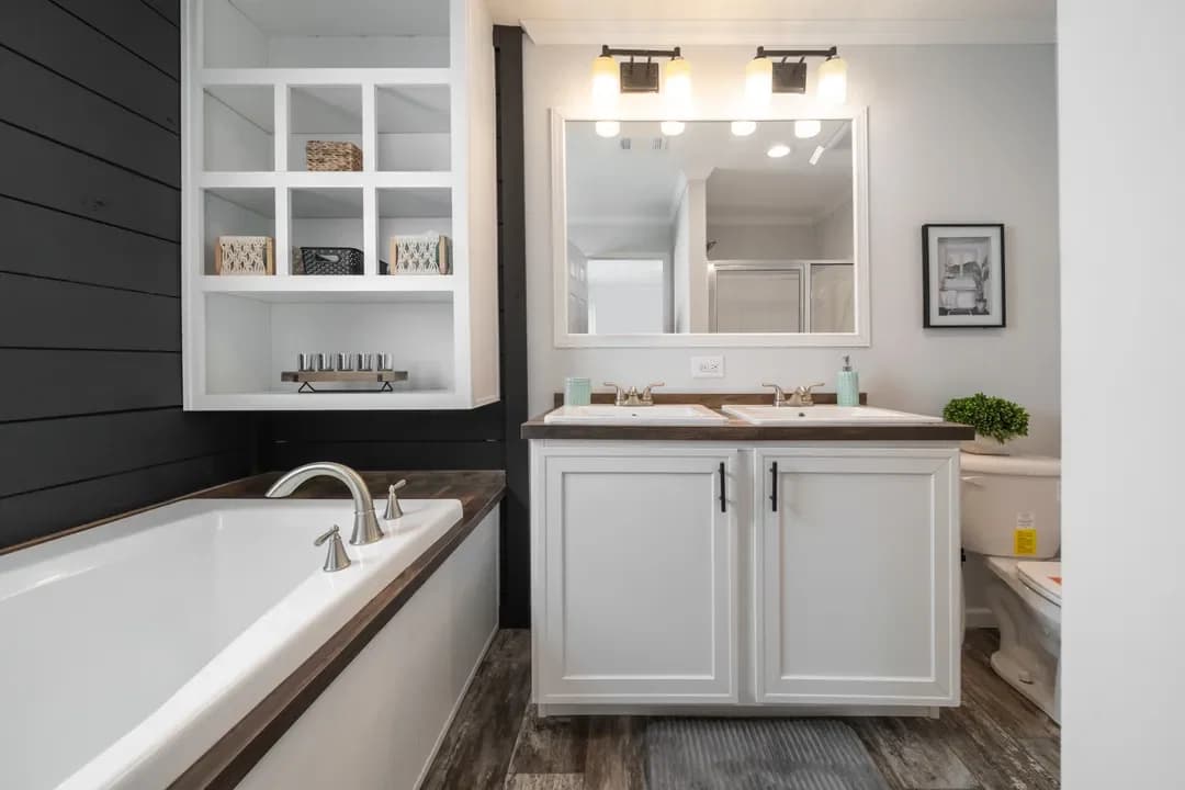 The mercer bathroom home features