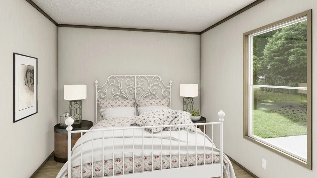Snowcap bedroom home features