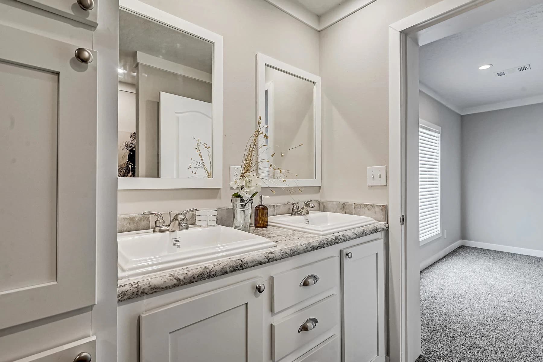 Champion community bathroom home features