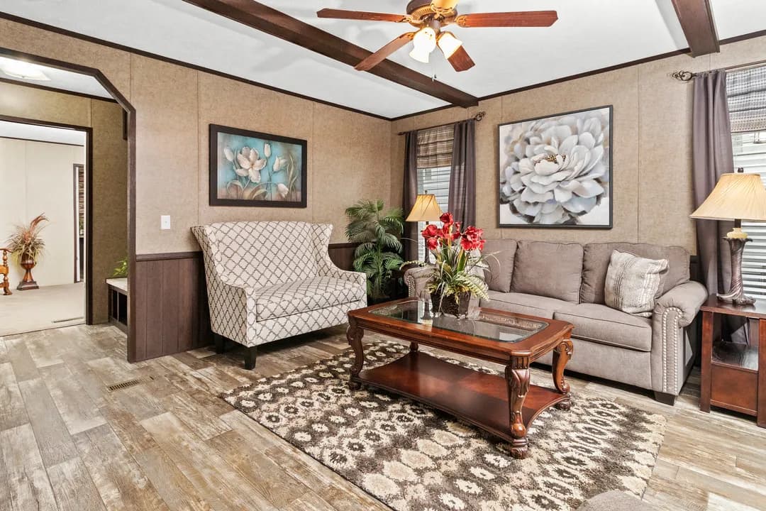 The parkside interior home features