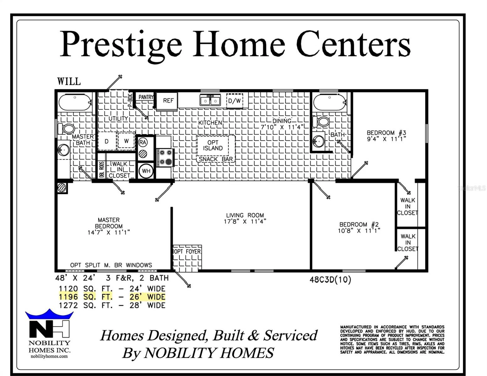 18437 15th ave, orlando, fl 32833 (sold) floor plan home features