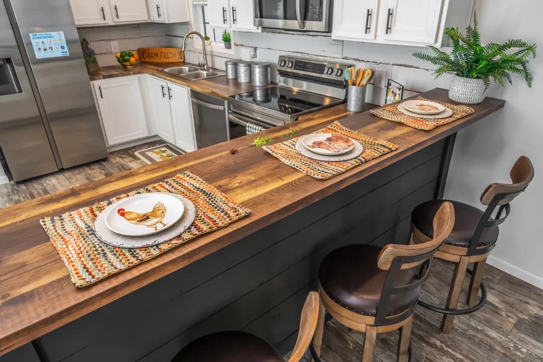The mercer kitchen home features