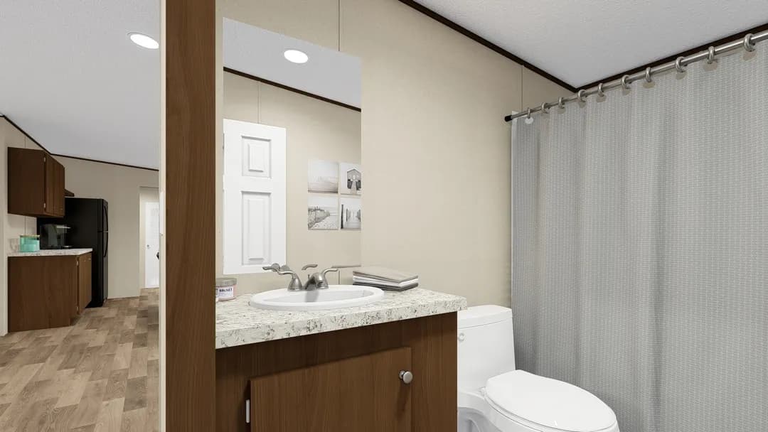 Thrill bathroom home features