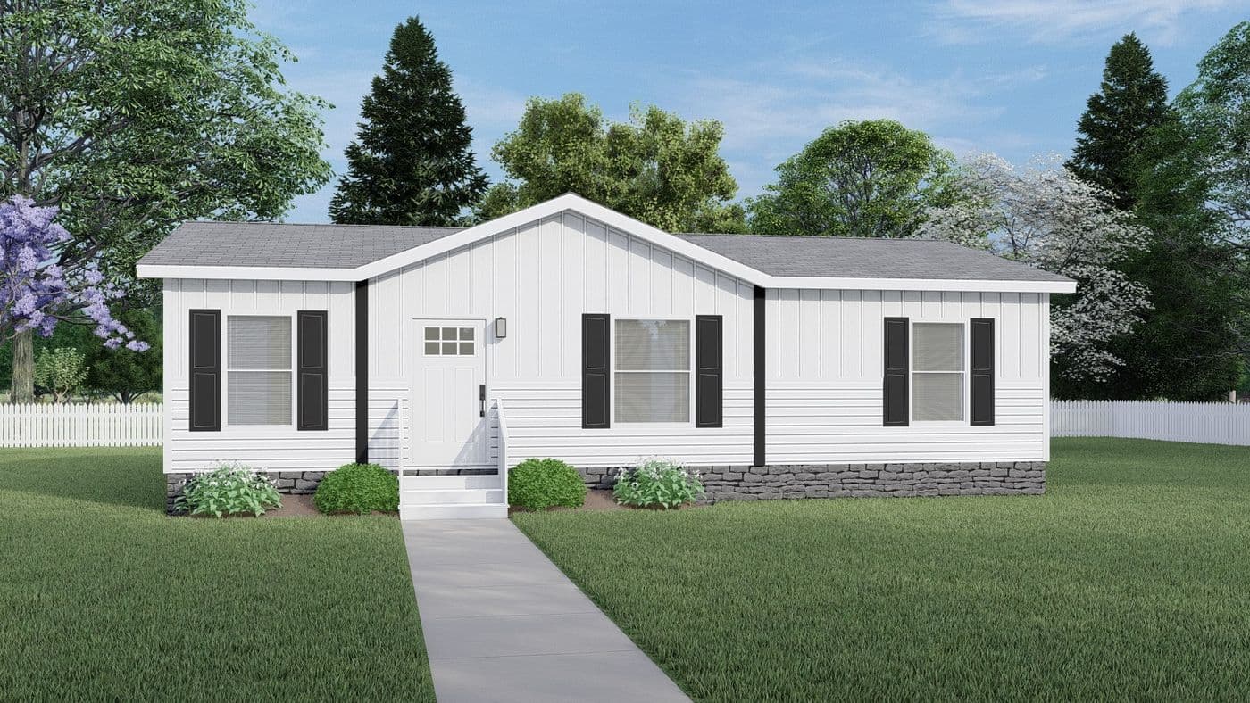 Drake exterior and elevation home features