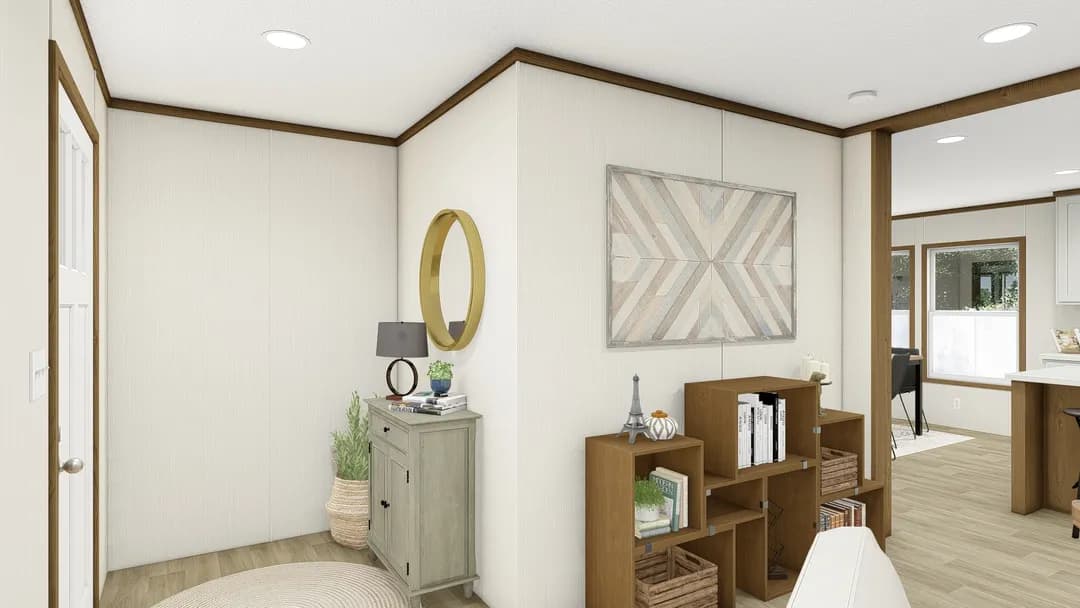 Reveal interior home features