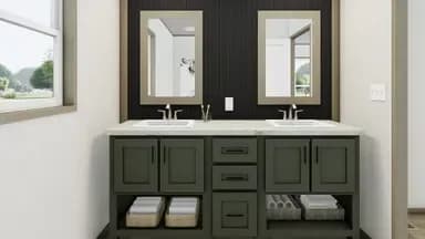 Tuscany bathroom home features