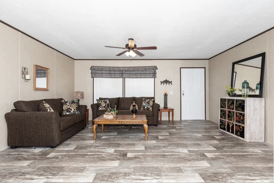 The riverway interior home features