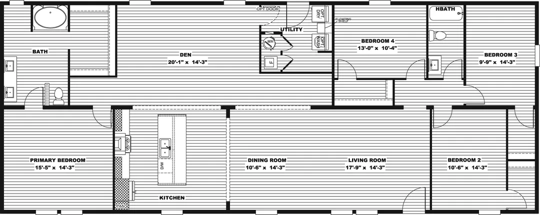 Everest floor plan home features