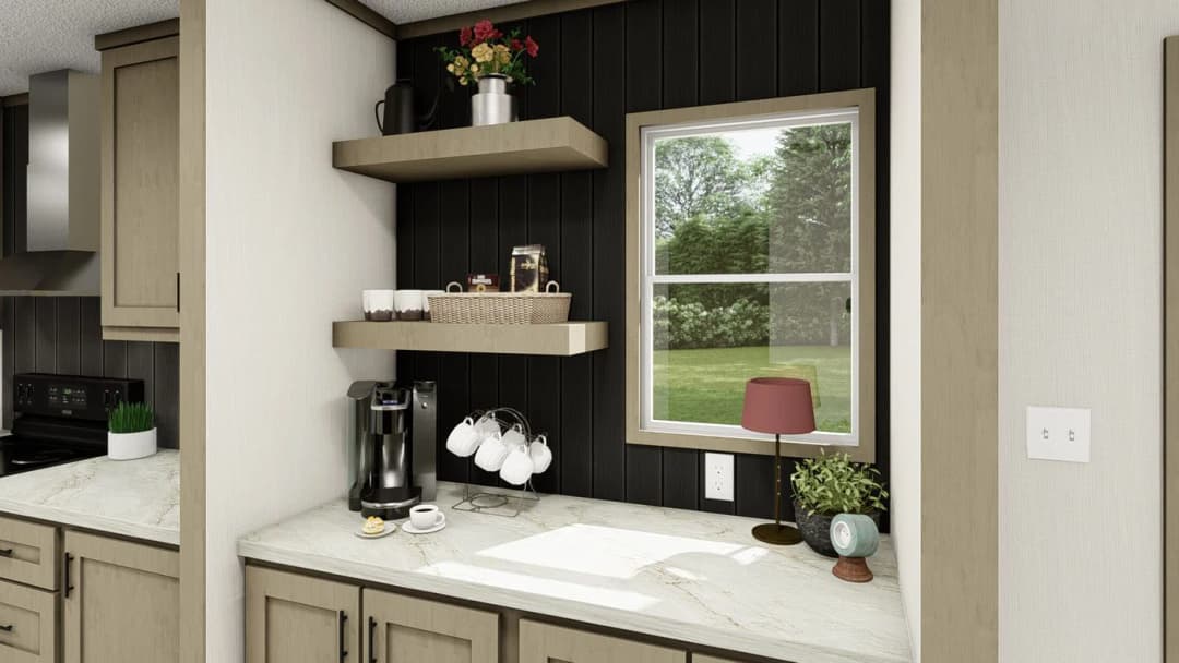 Snowcap kitchen home features