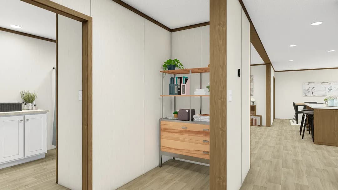Reveal interior home features