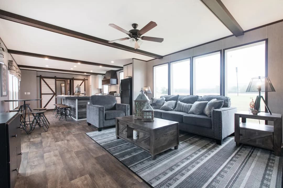 The seaside 3 interior home features
