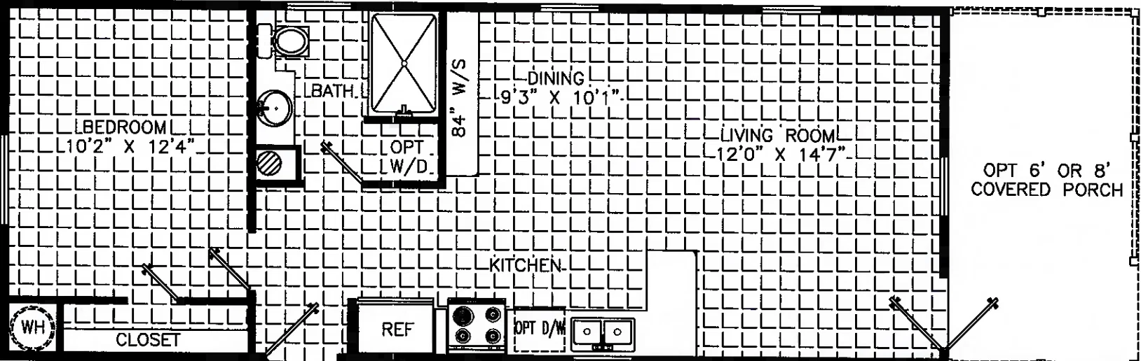 Vacation cottage 40 floor plan home features