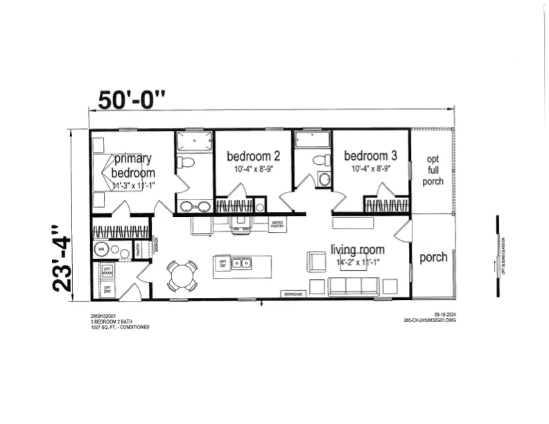 2270 griffin road, bartow, florida 33830  (sold) $199,999 floor plan home features