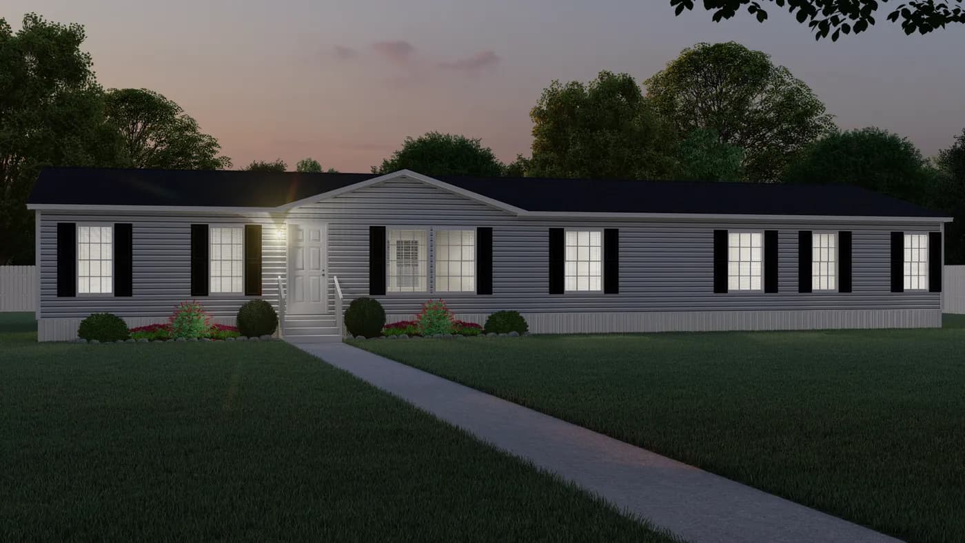 The roddy elevation and exterior home features