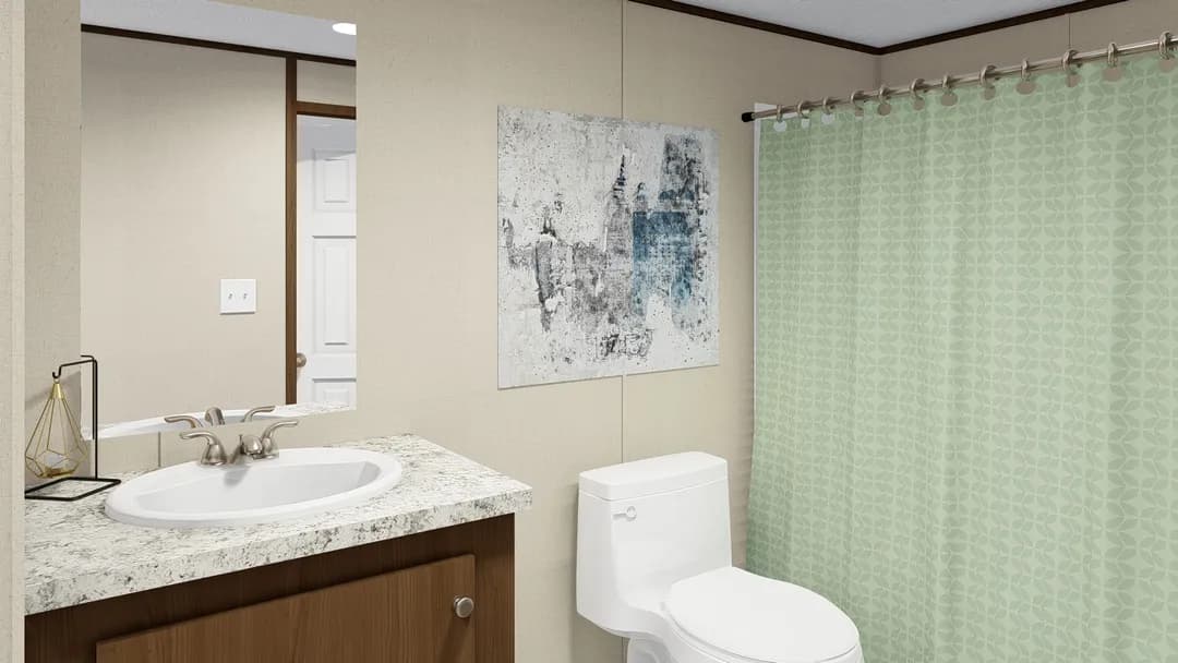 Grand bathroom home features