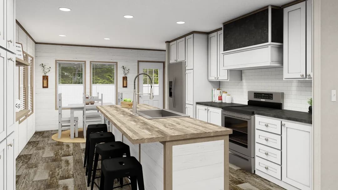 The southern farmhouse 2 kitchen home features