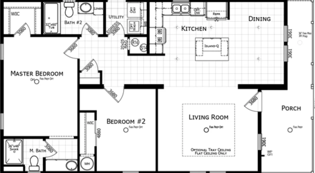 Wagnarville floor plan home features