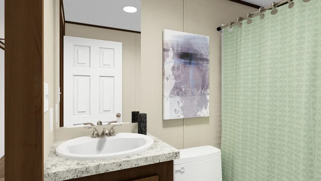 Grand bathroom home features