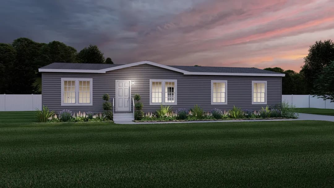 The jefferson elevation and exterior home features