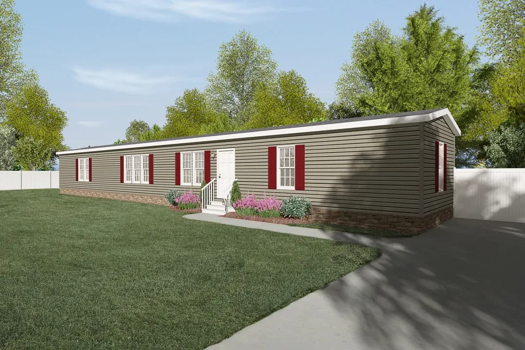 The dewey hero, elevation, and exterior home features