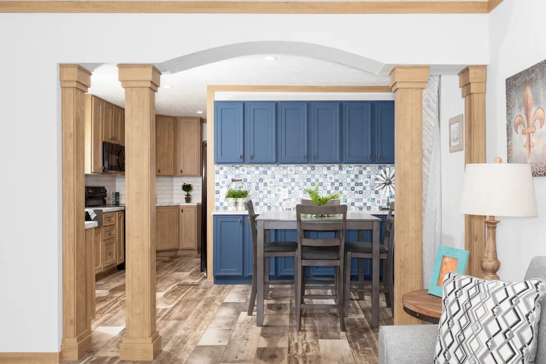 The bexar interior home features