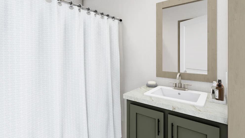 Lewis bathroom home features